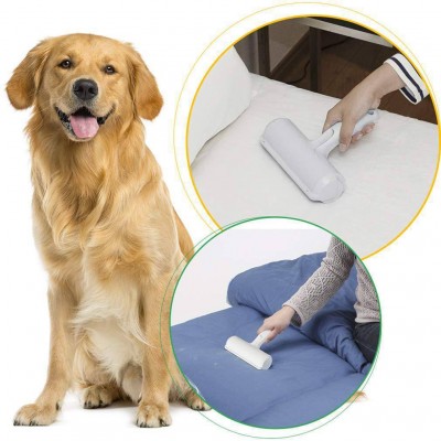 Roller Dog Hair Pet Hair Remover Sofa Clothes Lint Cleaning Brush Reusable Dog Cat Fur Roller